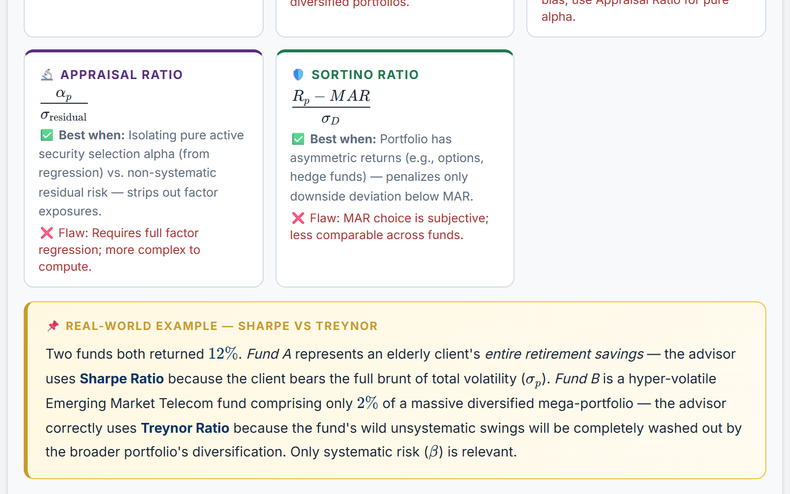 A Level III lesson in EduFite with a worked example
