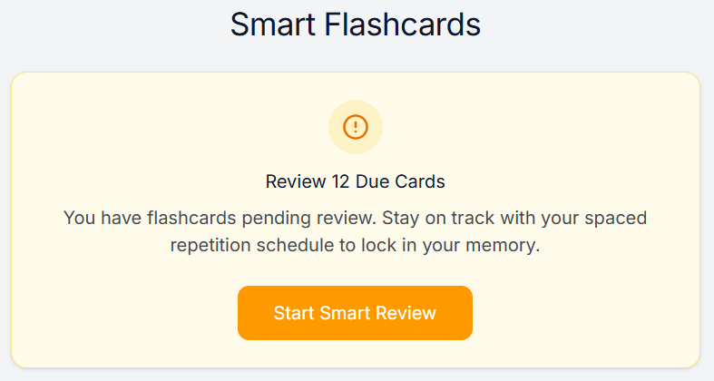 EduFite smart flashcards