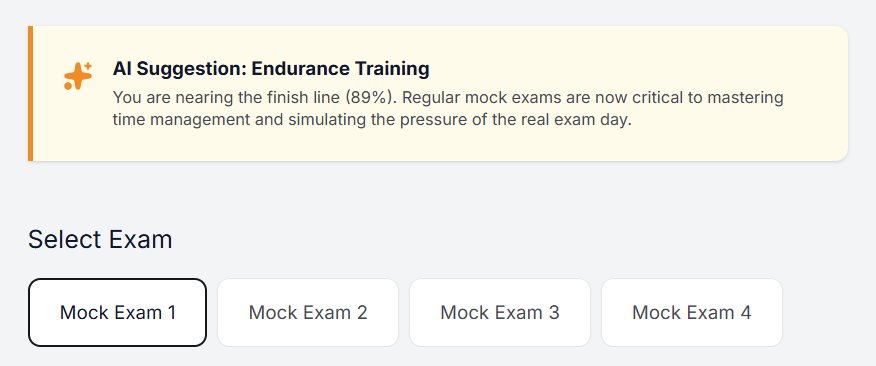 EduFite mock exam